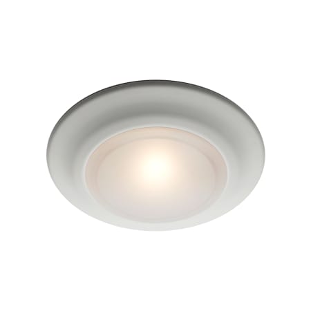 Trans Globe Lighting Vanowen 6" Wide LED Flush Mount Bowl Ceiling Fixture White