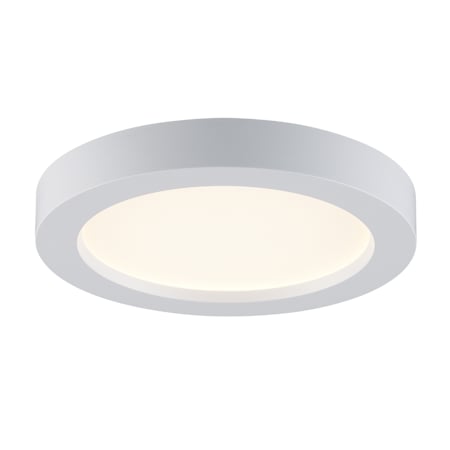 Trans Globe Lighting Palomino 5" Wide LED Flush Mount Ceiling Fixture White