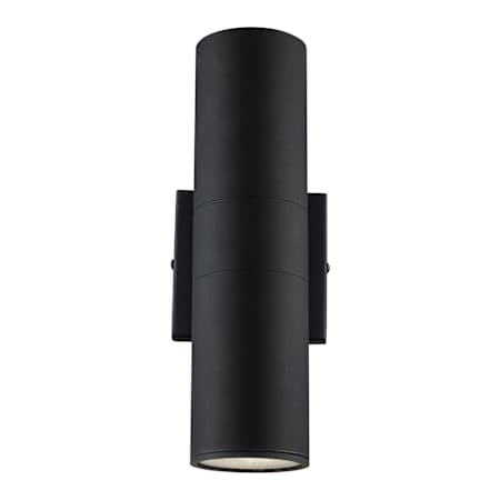 Trans Globe Lighting Compact Single Light 10" Tall Integrated LED Outdoor Wall Sconce Black