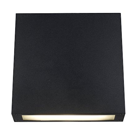 Trans Globe Lighting Celestia 8" Tall LED Outdoor Wall Sconce Black