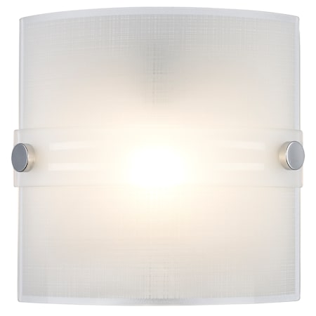 Trans Globe Lighting 1 Light Side Rectangle Wall Sconce from the Young and Hip Collection Polished Chrome