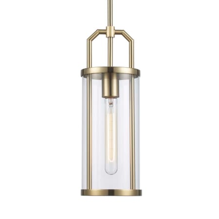 Trans Globe Lighting Rogue 6" Wide Mini Pendant Antique Gold