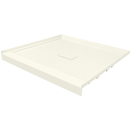 Transolid FLU-Series 36" x 36" Square Shower Base with Single Threshold and Center Drain Cameo