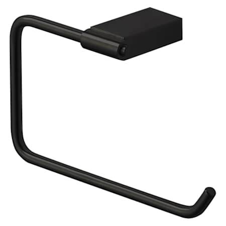 Transolid Maddox 8-1/4" Wall Mounted Towel Ring Black