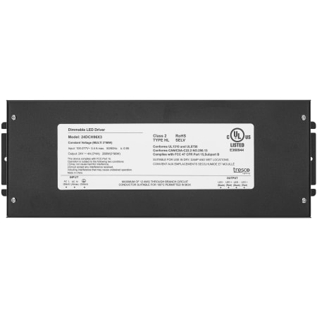 Tresco 24VDC 288W Industrial Wall Dimmable Hardwire Power Supply Black