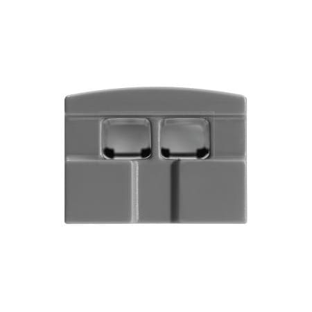 Tresco Infinex Square End Cap Set Gray