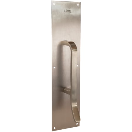 Trimco Ultimate Restroom 3-1/2" x 15" Pull Plate with 9" Hands-Free Door Pull Healthy Hardware