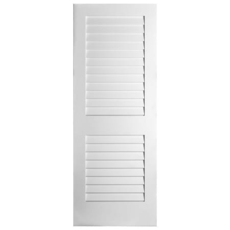 Trimlite 24" by 80" Louver Interior Passage Door Slab Primed