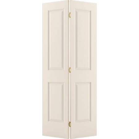 Trimlite 24" x 80" Primed 2-Panel Carrera Molded Hollow Core Bifold Door and Hardware Primed