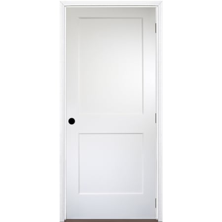 Trimlite 30" by 80" 2 Panel Bevel Shaker Interior Slab Passage Door Unfinished