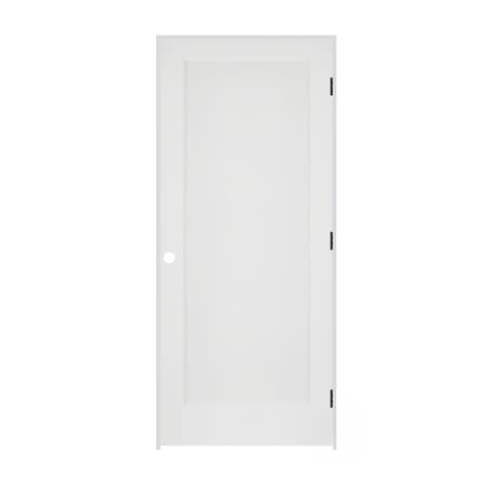 Trimlite 30" by 80" 1-Panel Colonial Left Handed Ovolo Edge Interior Prehung Passage Door with Oil Rubbed Bronze Hinges and 6 9/16" Door Jamb Primed