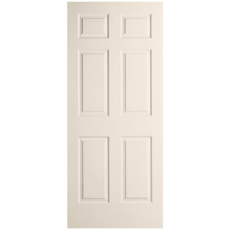 Trimlite 30" x 80" Primed 6-Panel Colonist Molded Hollow Core Slab Door Primed