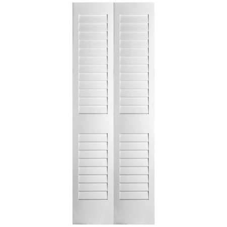 Trimlite 30" by 80" Louver Interior Passage Door Slab Primed