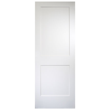 Trimlite 30" by 96" 2 Panel Bevel Shaker Interior Slab Passage Door Unfinished