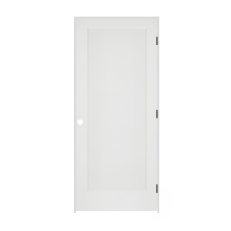 Trimlite 32" by 80" 1-Panel Colonial Left Handed Ovolo Edge Prehung Fire Rated Passage Door with Oil Rubbed Bronze Hinges and 4 9/16" Door Jamb - Bronze Sill Primed