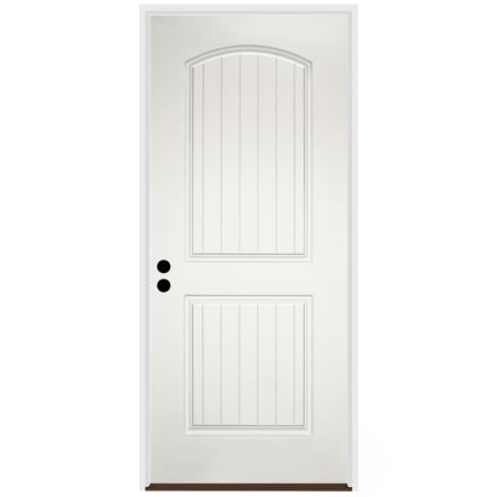 Trimlite Cottage 2 Panel 32" by 80" Right Handed Pre-Hung Exterior Entry Door with 4-9/16" Door Jamb Primed