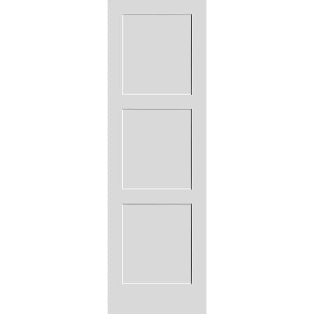 Trimlite 32" by 96" Shaker 3-Panel Equal Interior Slab Passage Door Primed