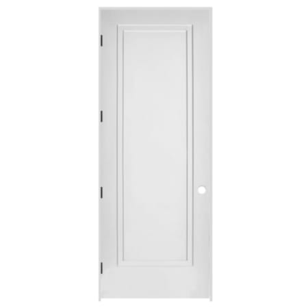 Trimlite 32" by 96" 1-Panel Colonial Right Handed Interior Prehung Passage Door with Black Hinges and 7-1/4" Door Jamb Primed