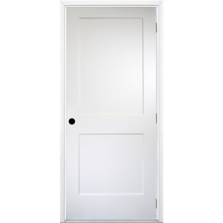 Trimlite 36" by 80" 2 Panel Bevel Shaker Interior Slab Passage Door Unfinished