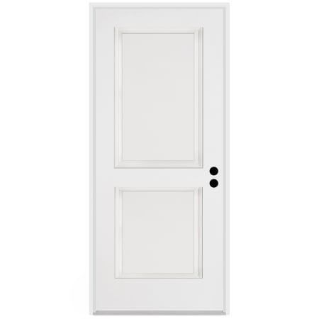 Trimlite Traditional 2 Panel 36" by 80" Left Handed Pre-Hung Exterior Entry Door with 7-1/4" Door Jamb Primed