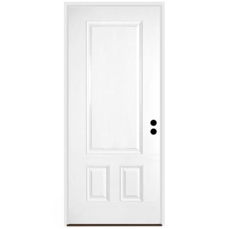 Trimlite 3/4 Three Panel 36" by 80" Left Handed Pre-Hung Exterior Entry Door with 7-1/4" Door Jamb Primed
