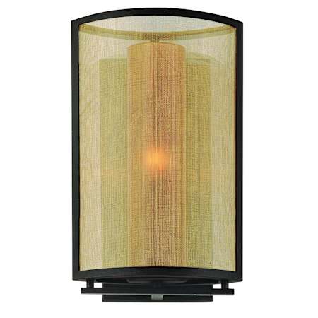 Troy Lighting Thayne 12" Tall LED Wall Sconce Federal Bronze