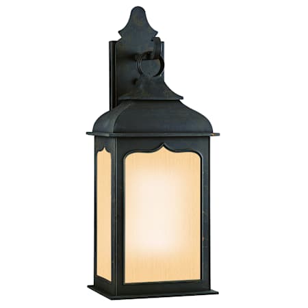 Troy Lighting Henry Street 3 Light Outdoor Wall Sconce Colonial Iron Fluorescent