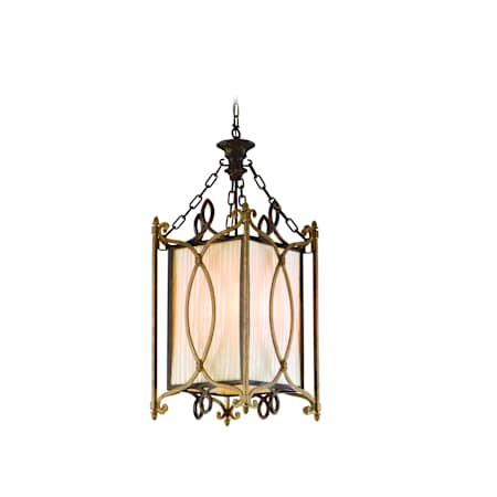 Troy Lighting Olson 3 Light 25" Wide Chandelier Biltmore Finish
