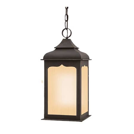 Troy Lighting Henry Street 4 Light Outdoor Lantern Pendant Colonial Iron Fluorescent