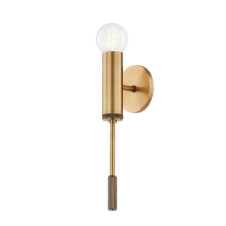 Troy Lighting Chino 18" Tall Wall Sconce Patina Brass