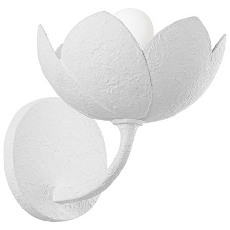 Troy Lighting Arcata 8" Tall Wall Sconce Gesso White