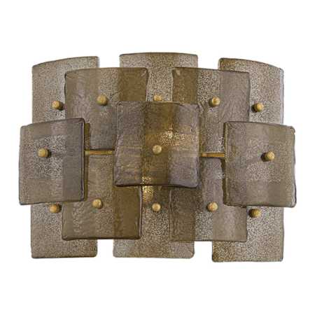Troy Lighting Jacik 2 Light 10" Tall LED Wall Sconce Patina Gold Leaf
