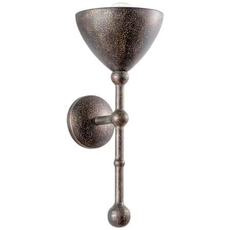 Troy Lighting Vishal 19" Tall Wall Sconce Black Patina Gold