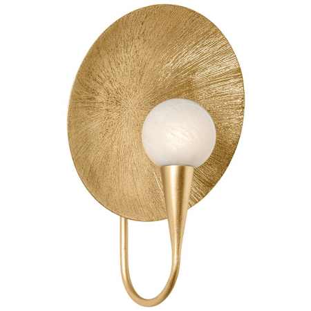 Troy Lighting Ahmad 14" Tall Wall Sconce Vintage Gold Leaf