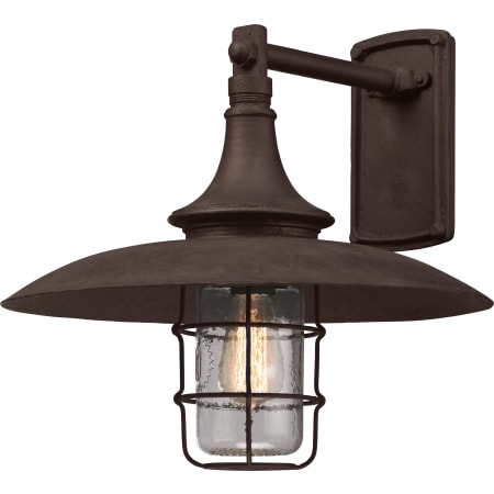 Troy Lighting Allegheny Single Light 16" Outdoor Wall Sconce Centennial Rust