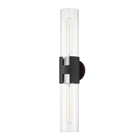 Polished Nickel / Texture Black