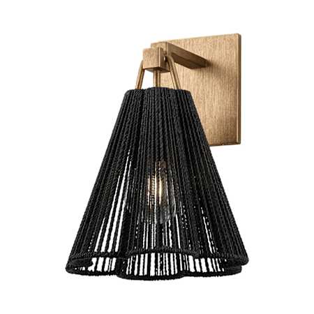 Troy Lighting Sonoma 13" Tall LED Wall Sconce Patina Gold Leaf
