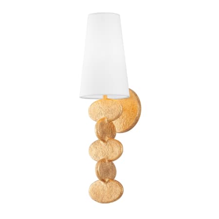 Troy Lighting Ellios 18" Tall Wall Sconce Vintage Gold Leaf