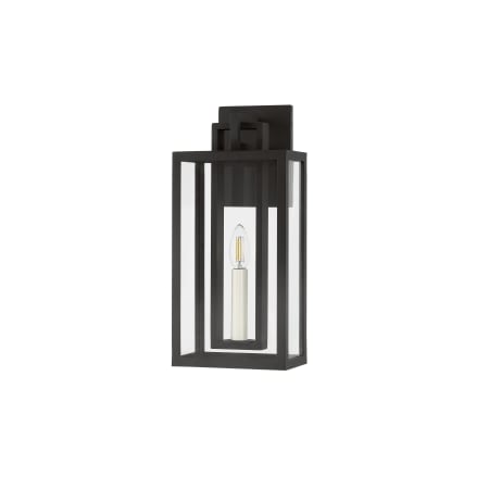 Troy Lighting Amire 16" Tall Wall Sconce Textured Black