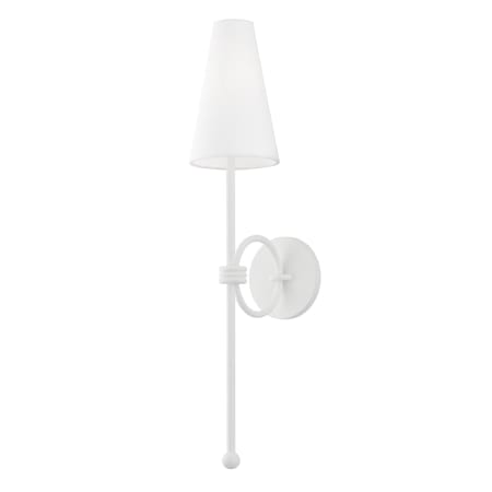 Troy Lighting Magnus 26" Tall Wall Sconce Gesso White