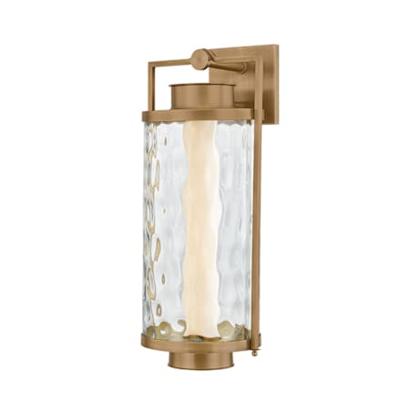 Troy Lighting Haddock 23" Tall LED Wall Sconce Patina Brass