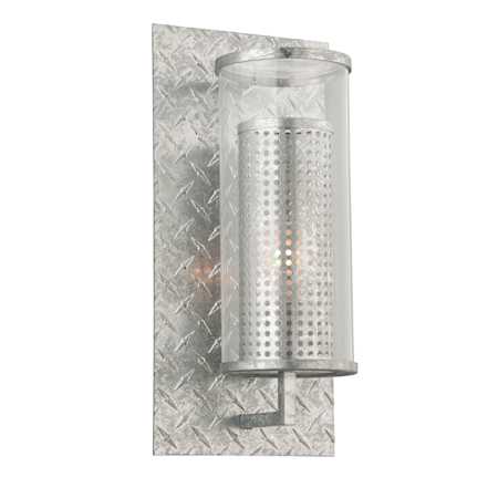 Troy Lighting Haddock 23" Tall LED Wall Sconce Painted Galvanized