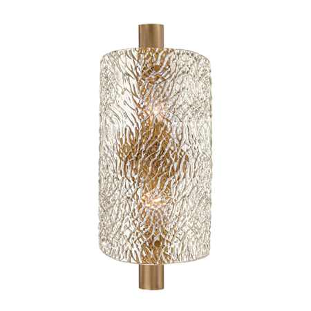 Troy Lighting Bergeron 2 Light 20" Tall LED Wall Sconce Patina Brass