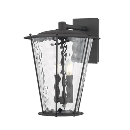 Troy Lighting Jantzen 2 Light 17" Tall Wall Sconce Texture Black