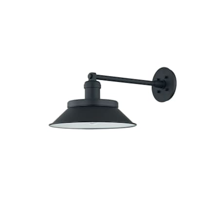Troy Lighting Kaspars 10" Tall Wall Sconce Texture Black / Soft Black