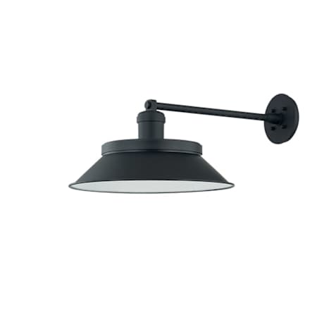 Troy Lighting Kaspars 11" Tall Wall Sconce Texture Black / Soft Black