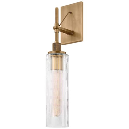 Troy Lighting Shenandoah 22" Tall Outdoor Wall Sconce Patina Brass