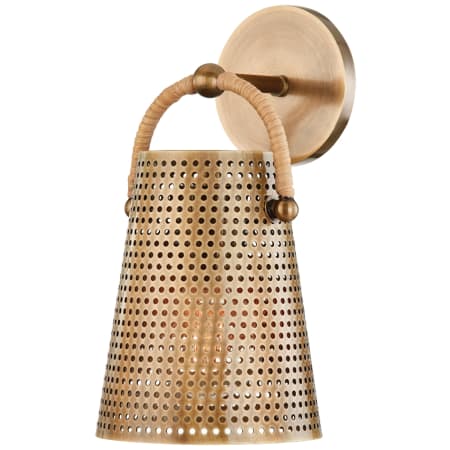 Troy Lighting Nile 12" Tall Wall Sconce Patina Brass