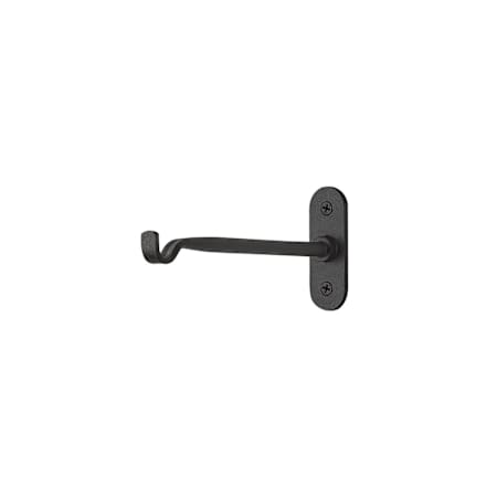 Troy Lighting Maltby 6" Long Wall Sconce Hook Texture Black