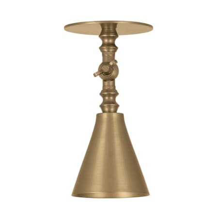 Troy Lighting Necessity 4" Wide Semi-Flush Ceiling Fixture Patina Brass